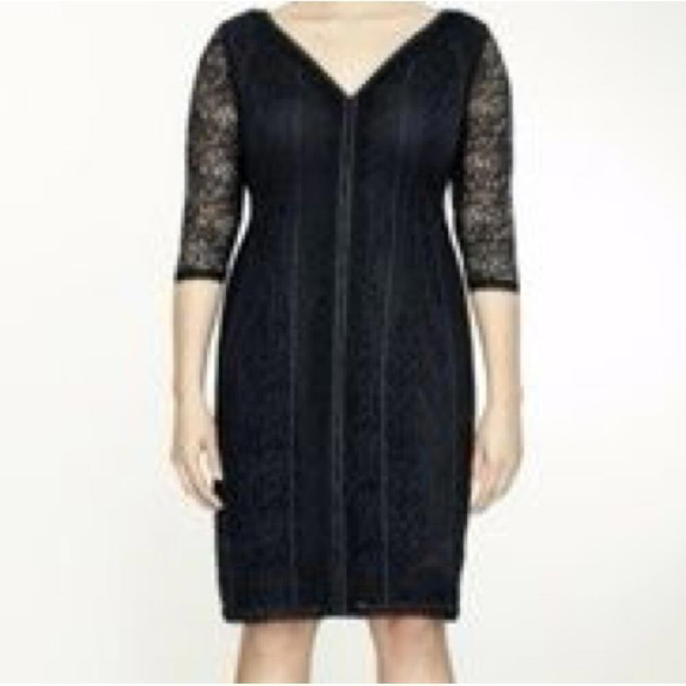 Isabel Toledo x Lane Bryant Lace Black Dress NWT 24W